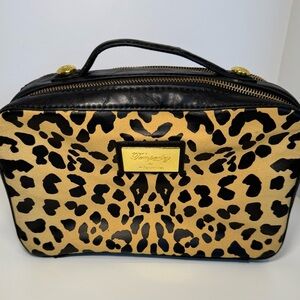 Temperley London Cosmetic Bag cheetah print